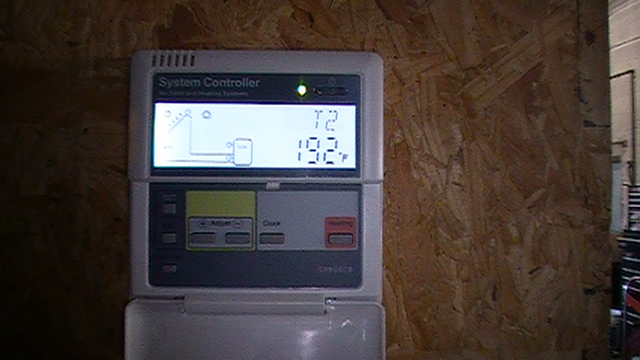 Solar Tank Sensor Reading in Lower Exchanger before the overheat